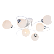 Люстра потолочная Eurosvet Tulia 30136/6 белый 40Вт 6 лампочек E27