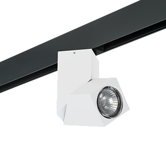 Трековый светильник Lightstar Illumo PRO051056 50Вт GU10 белый для однофазного трека