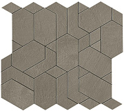 Керамическая мозаика Atlas Concord Италия Boost Pro A0QC Taupe Mosaico Shapes 33,5х31см 0,623кв.м.