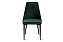 Кухонный стул AERO 50х58х91см велюр/сталь Dark Green