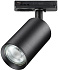 Трековый светильник Novotech PIPE 370963 50Вт GU10 чёрный для однофазного трека