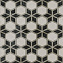 Декор KERAMA MARAZZI Фреджио VT\A297\SG1544N черно-белыйx 20х20см 0,64кв.м.