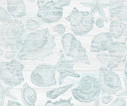 Декор Global Tile Calypso GT 10300000097 голубой 45х50см 0,9кв.м.