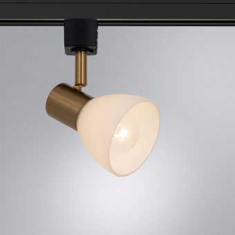 Трековый светильник Arte Lamp FALENA A3117PL-1BK 40Вт E14 белый для однофазного трека