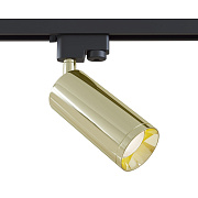 Трековый светильник Maytoni Focus TR004-1-GU10-G 50Вт GU10 золото для однофазного трека