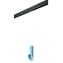 Трековый светильник Lightstar Rullo PRORP43535 50Вт GU10 голубой для однофазного трека