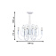 Люстра подвесная Favourite Drolling 1675-12P 480Вт 12 лампочек E14