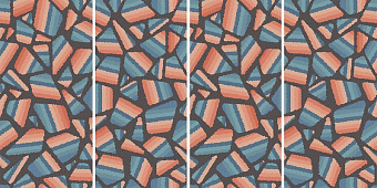 Декор ABK Wide and Style PF60005551 D+ Cp Shard Coral 240х120см 11,52кв.м.