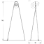 Торшер ImperiumLOFT White glass trap 85489-22 10Вт G4