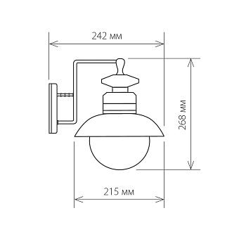 Светильник ландшафтный Elektrostandard Talli a038480 GL 3002D 60Вт IP44 E27 чёрный