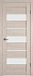 Межкомнатная дверь Владимирская фабрика дверей Atum 23 Капучино Экошпон 800х2000мм остеклённая