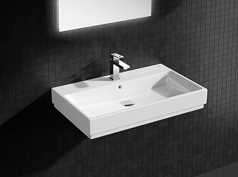 Раковина подвесная GROHE Cube Ceramic 3946900H 80х49см