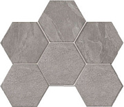 Керамическая мозаика ESTIMA Terra Mosaic/LN02_NS/TE02_NS/25x28,5/Hexagon Gray 25х28,5см 0,713кв.м.