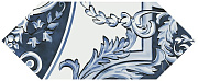 Декор KERAMA MARAZZI Алмаш HGD\A512\35000 синий глянцевый 14х34см 0,048кв.м.