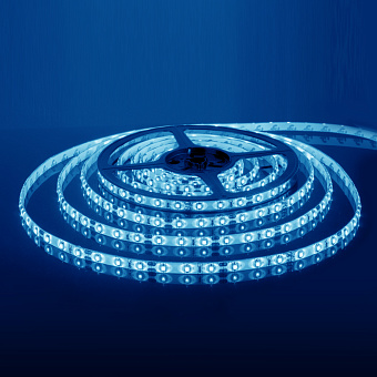 Светодиодная лента Elektrostandard a052976 5050 14,4Вт/м 5000мм IP65 синий свет