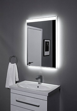 Зеркало AQUANET Палермо NEW 249350 85х60см с подсветкой