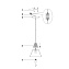 Светильник подвесной Maytoni Bicones P359-PL-220-C 60Вт E27