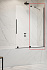 Боковая стенка для шторки на ванну RADAWAY Furo 10112644-01-01 150х64,4см стекло прозрачное
