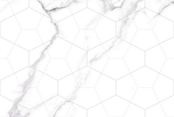 Декор Global Tile Vega GT V9VG3205TG белый 27х40см 0,864кв.м.