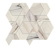 Керамическая мозаика Atlas Concord Италия Marvel Dream AOVY Bianco Fantastico 25,4х29,6см 0,45кв.м.