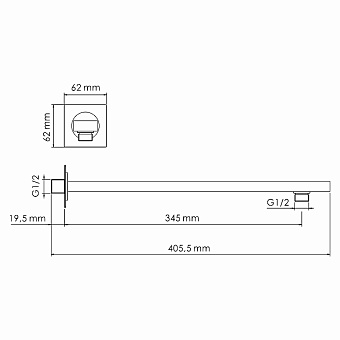 Душевая система WASSERKRAFT Neime A171919 хром