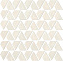 Керамическая мозаика Atlas Concord Италия Raw 9RFW White Flag 31,1х31,6см 0,59кв.м.