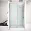 Душевая дверь AQUANET Alfa 168422 200х151,5см стекло прозрачное