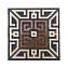 Вставка Роскошная мозаика ВК 209 коричневый 8х8см 0,288кв.м.